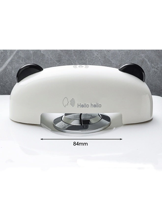 JCB CHIC مغسلة مرحاض أوتوماتيكية، مجموعة مغسلة مرحاض AI بدون لمس، شحن USB قابل لإعادة الشحن ومغسلة مرحاض مقاومة للماء IPX6 مزودة بمستشعر الأشعة تحت الحمراء للمرحاض للاستخدام المنزلي والعام - Image 2